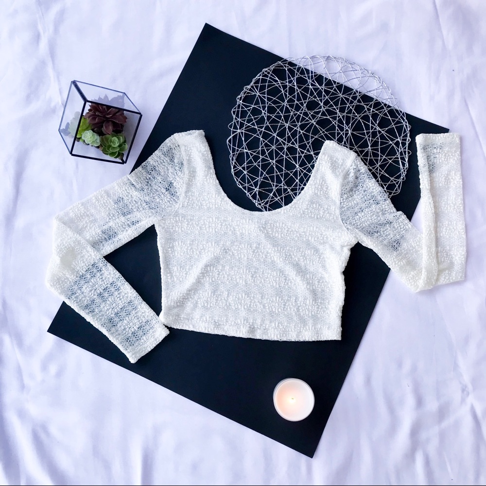 Forever 21 Lace Crop Top | Pre-Owned